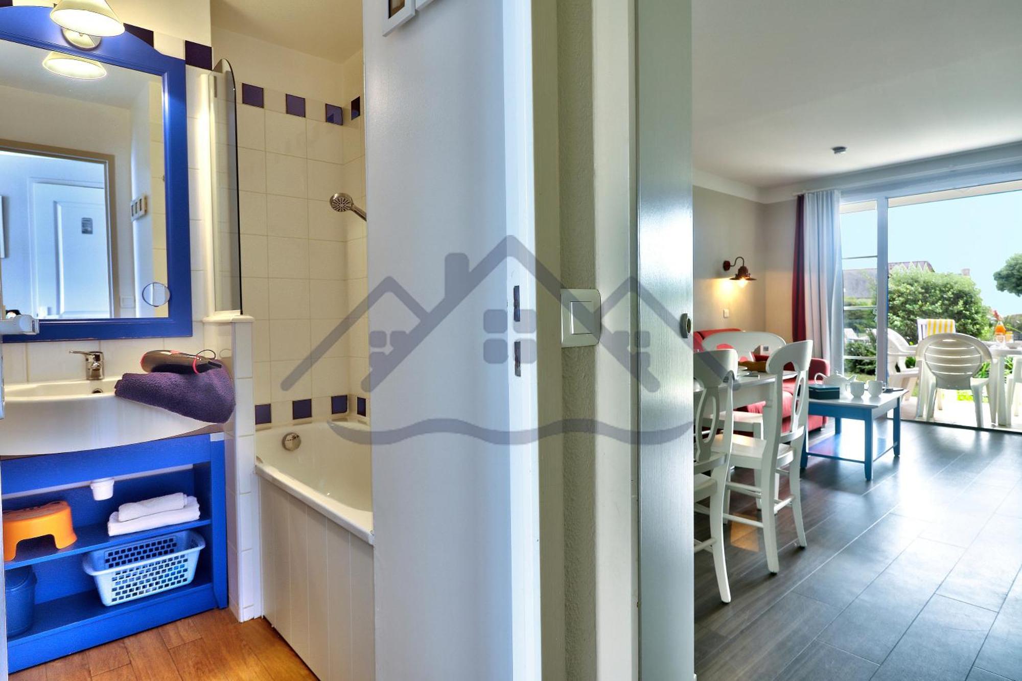 Localise - A06 - Entierement De Plain-Pied Avec Petite Vue Mer - Donnant Sur La Piscine Et Le Jardin - Wifi Inclus - Draps Inclus - Ле-Гильвинек Экстерьер фото