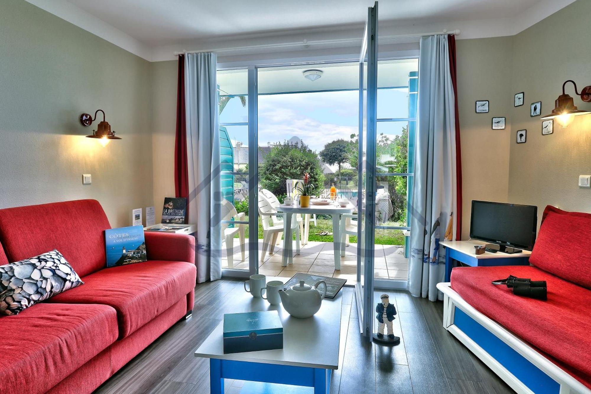 Localise - A06 - Entierement De Plain-Pied Avec Petite Vue Mer - Donnant Sur La Piscine Et Le Jardin - Wifi Inclus - Draps Inclus - Ле-Гильвинек Экстерьер фото